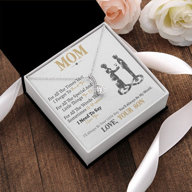 Mom (From Son) Alluring Beauty Necklace - Love You This Much